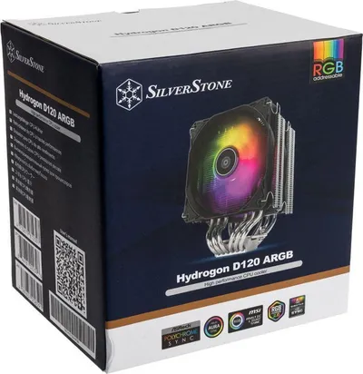 Ftohës i procesorit SilverStone, Hydrogon D120 ARGB - 10