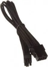 Kabllo zgjatëse SilverStone 8pin - PCI-E 8pin(6+2), 300mm, e zezë - 2