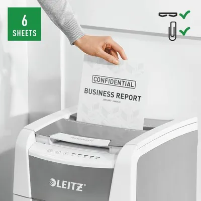 Grirëse letrash Leitz, Small Office 100, P5 P-5, e bardhë - 4