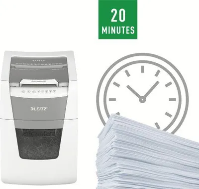 Grirëse letrash Leitz, Small Office 100, P5 P-5, e bardhë - 6