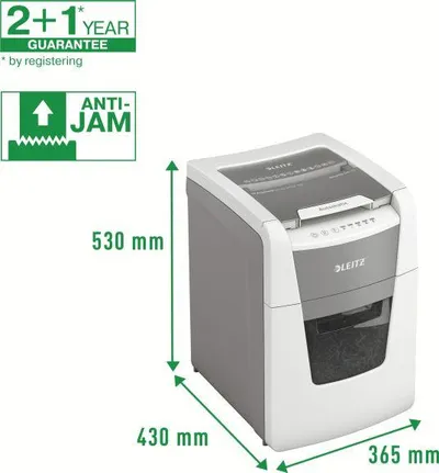 Grirëse letrash Leitz, Small Office 100, P5 P-5, e bardhë - 9