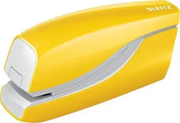 Kapëse elektrike me bateri Leitz WOW 55661016, 10 fletë, e verdhë