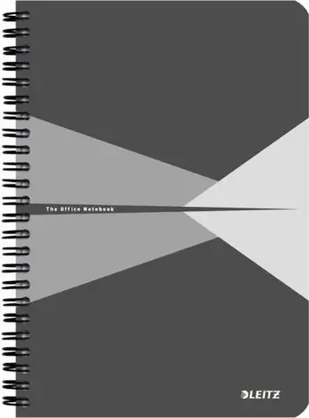 Fletore me spiralë Leitz SPIRAL NOTEBOOK A4, 90 fletë, 90gsm, shumëngjyrëshe