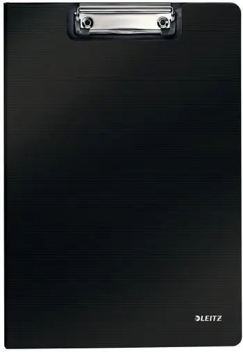Clipboard Leitz 39621095, format A4, me kapëse mbyllëse, i zi