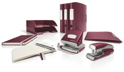 Dosje Leitz 180 ° Active Style, A4, 65mm, e kuqe - 2