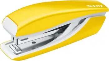 Kapëse letre Leitz WOW Metal, 10 fletë, për kapëse Nr.10, e verdhë metalike