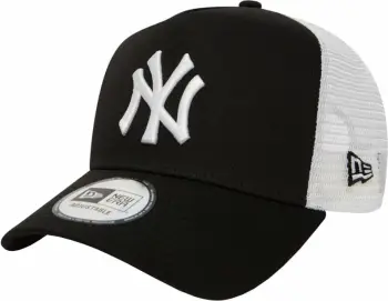 Kapele Era York Yankees Clean A Frame Trucker, rrjetë, madhësi universale, e zezë e bardhë