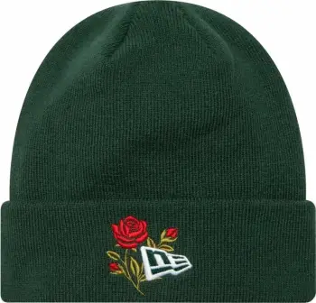 Kapelë beanie Era Rose Icon Cuff 60580736, akrilik, e gjelbër