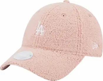 Kapelë bejsbolli Era Wmns 9FORTY Teddy Los Angeles Dodgers, poliester, e rregullueshme, rozë