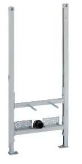 Kornizë për bide Geberit Duofix Basic H112 111.534.00.1, 112cm, e argjendtë