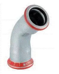 Bërryl 45° GEBERIT C-STAHL 28mm (20605)