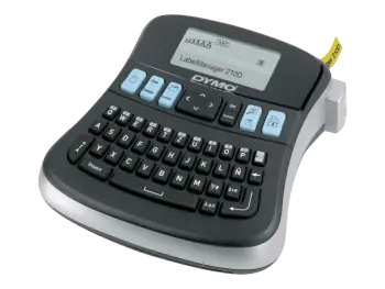 Printer etiketa desktop, Dymo, LabelManager 210D S0784470, Silver/Black