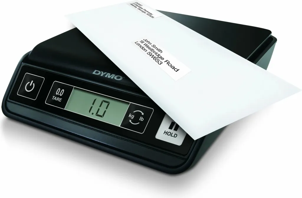 Peshore postare Dymo M2, elektronike, 2 kg, LCD, e zezë - 1