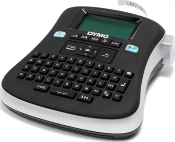 Printer etiketa Dymo LabelManager 210D Plus S0784430, ekran i madh, tastierë QWERTY, gri