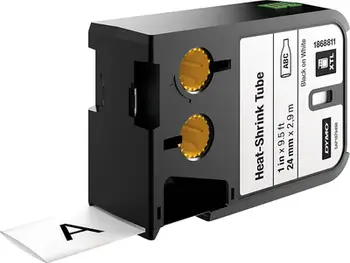 Shirit për printer etiketash DYMO LetraTag 59421, 12 mm × 4 m, i bardhë