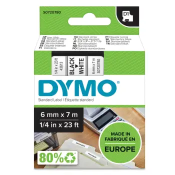 Shirit për printer 3D Dymo 43613 – Zezë/Bardhë