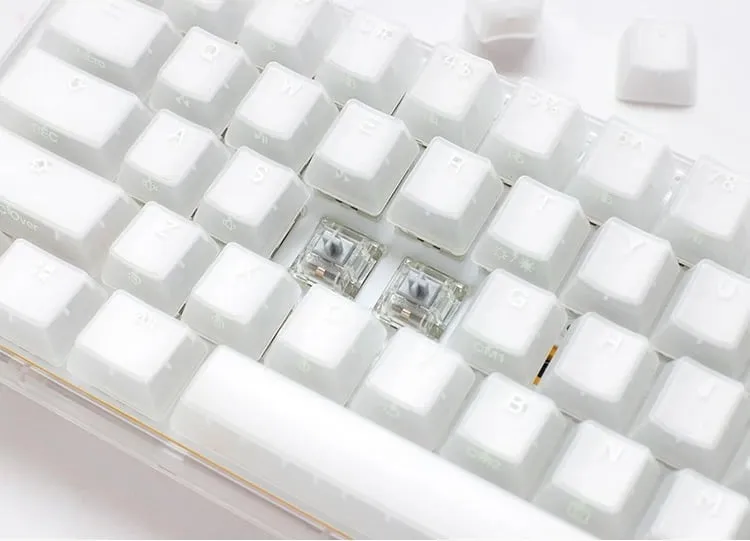 Tastierë Ducky One 3 Aura White TKL, Cherry MX Blue, e bardhë - 2