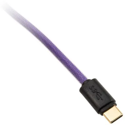 Kabllo Ducky USB-A në USB-C, 1.8m, vjollcë/rozë - 5