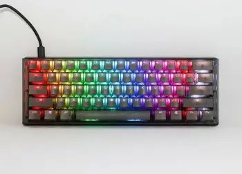 Tastierë lojërash Ducky One 3 Aura Black Mini, MX-Red, RGB, e zezë
