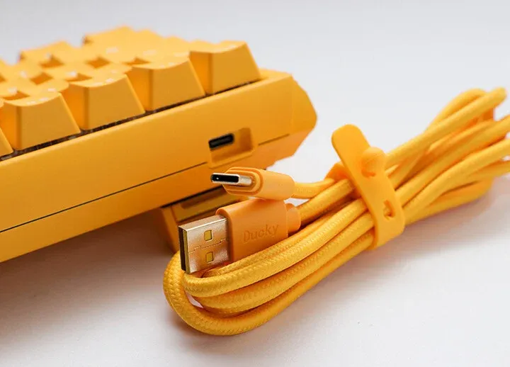 Tastierë Ducky One 3 Yellow Mini, Cherry MX Red, US - 16