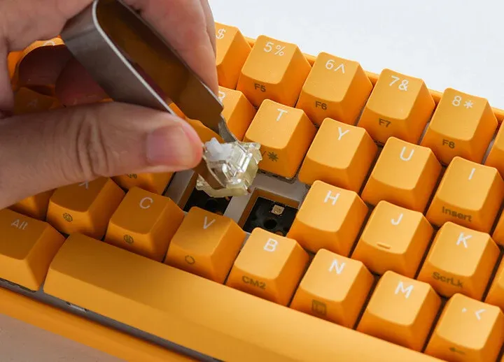 Tastierë Ducky One 3 Yellow Mini, Cherry MX Red, US - 19