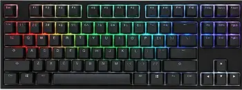 Tastierë lojërash Ducky One 2 TKL, Cherry MX Speed Silver, e zezë