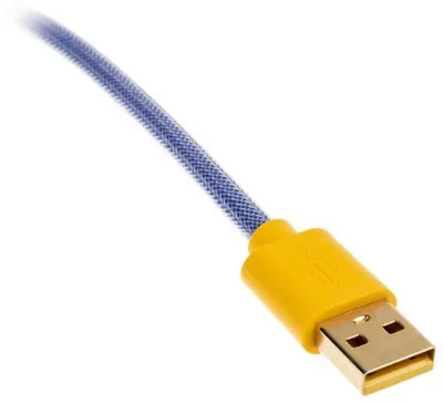 Kabllo Ducky Premicord, USB-C/USB-A, 1,8m, e purpurtë/kaltër - 4