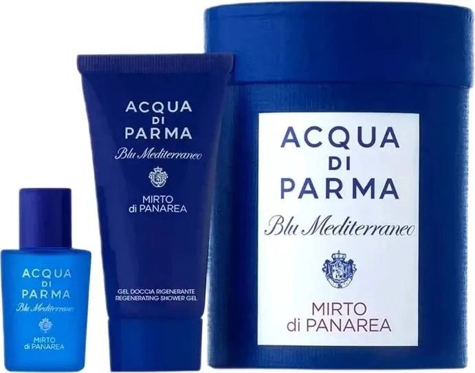 Set Eau de Toilette dhe xhel dushi unisex Acqua di Parma Blu Mediterraneo Mirto Di Panarea, 5ml + 20ml - 1