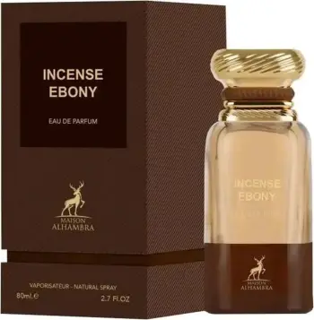 Eau de Parfum Maison Alhambra Incense Ebony, 80ml