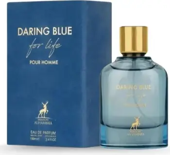 Eau de Parfum për meshkuj Maison Alhambra Daring Blue For Life, 100ml