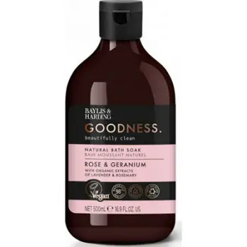 Shkumë për vaskë Baylis & Harding Goodness Rose and Nutmeg, 500 ml