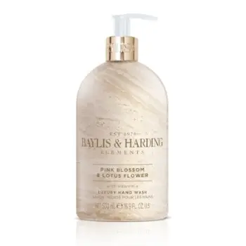 Sapun i lëngshëm për duar Baylis & Harding, Pink Blossom & Lotus Flower, 500 ml
