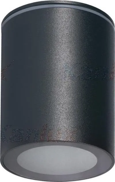 Llambë tavanore Kanlux AQILO 33362, GU10, IP65, gri grafit - 1