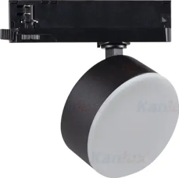 Spot dritë për shina Kanlux BTLW 35663, LED 18W, 3000K, i zi