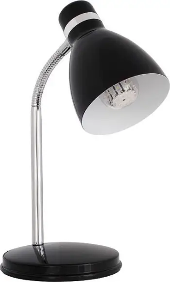Llambë tavoline Kanlux Zara, LED, E14, 40 W, e zezë