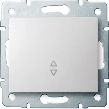 Ndërprerës Kanlux Stair, 10AX, 250V, i bardhë