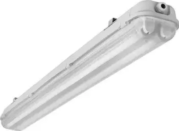 Ndriçues hermetic Kanlux Mah Plus-258/4LED/PC, G13, 220-240 V AC, 58 W, i hirtë