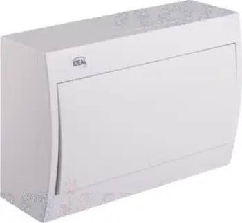 Kuti shpërndarëse sipërfaqësore Kanlux KDB-S12P, 1x12 module, 63A, e bardhë