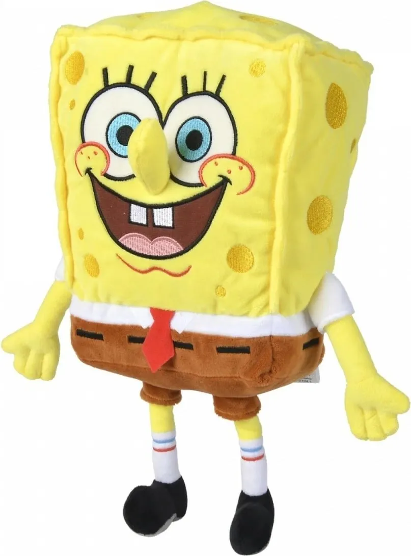 Lodër pelushi Simba Spongebob Squarepants, figurë pelushi, e verdhë - 3