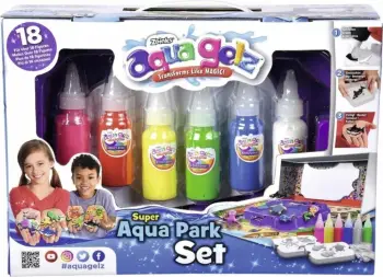 Set kreativ Aqua Gelz Aqua Park, krijim figurash 3D, stil park ujor, shumëngjyrësh
