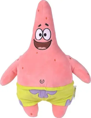 Lodër pellushi Simba SpongeBob Patrick Starfish, 35 cm, rozë
