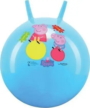 Top kërcyes për fëmijë John Peppa Pig 59575, 45-50 cm, i kaltër
