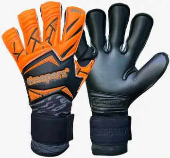 Doreza portieri për fëmijë 4Keepers, të zeza dhe portokalli