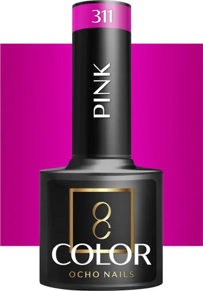 Llak thonjsh hibrid Activeshop Ocho Nails 311, 5 g, rozë e butë - 1