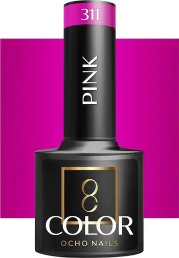 Llak thonjsh hibrid Activeshop Ocho Nails 311, 5 g, rozë e butë