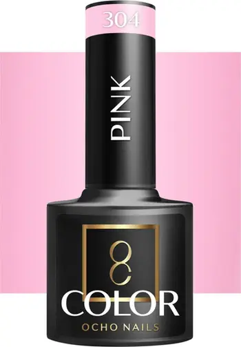 Llakk thonjsh hibrid Activeshop OCHO NAILS Pink 304, 5 g, rozë pastel
