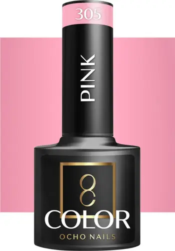 Llakk hibrid për thonj Activeshop OCHO Nails 305, 5 g, rozë