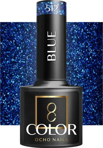 Llak hibrid për thonj Activeshop OCHO NAILS 512, 5 g, blu