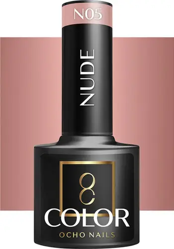 Llak gjeli hibrid Activeshop OCHO NAILS N05, 5 g, nude