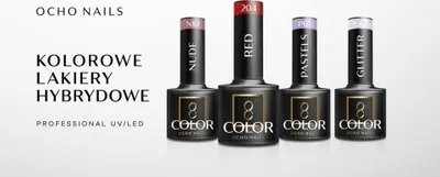 Llaku hibrid për thonj Activeshop OCHO NAILS 805, 5 g, kafe - 5